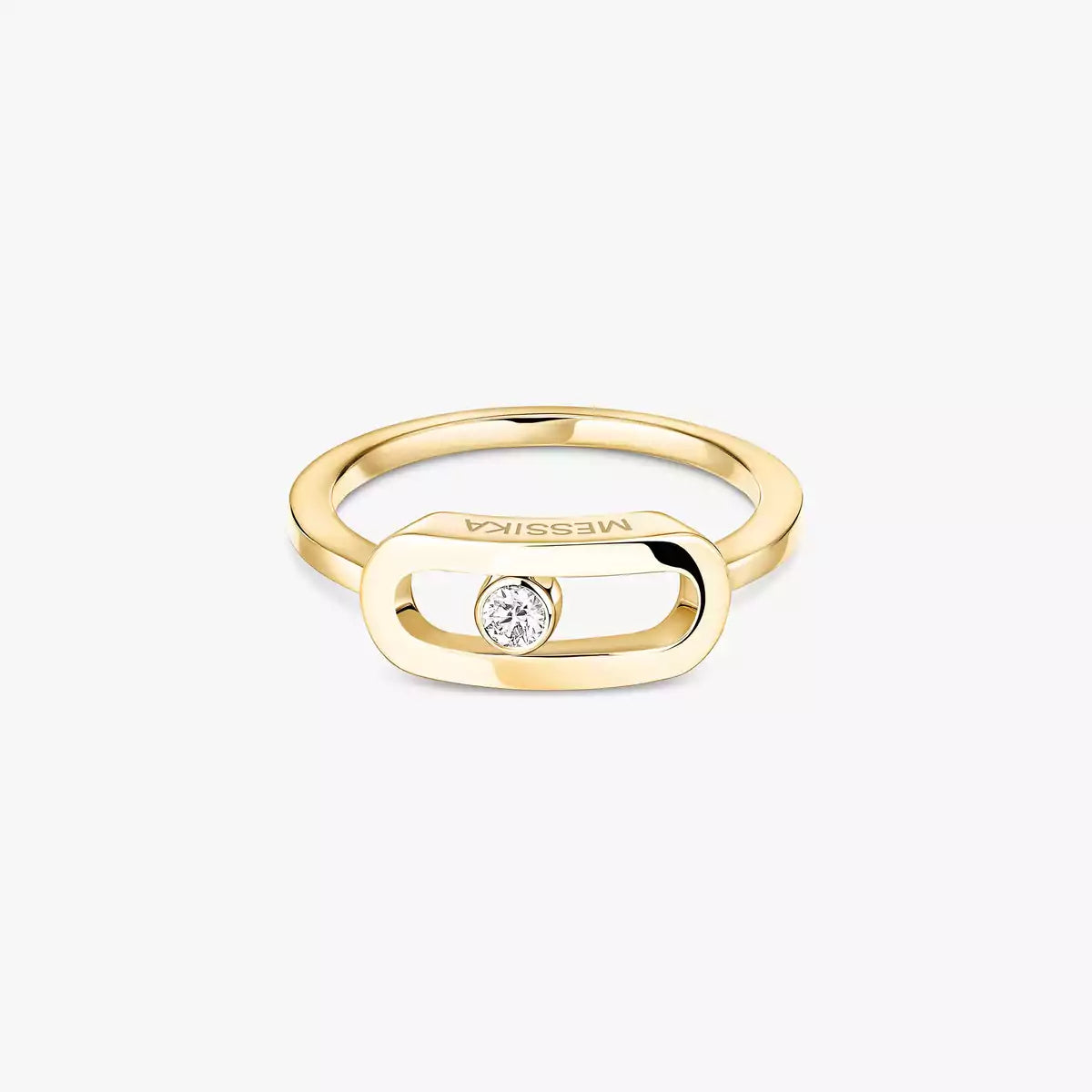 [LUXE]Move Uno Diamond Ring in Gold
