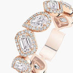 [LUXE]Diamond Wedding Ring My Twin