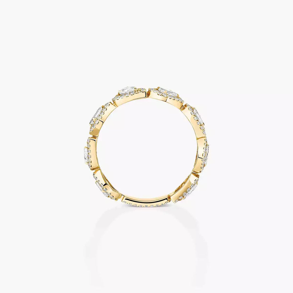 [LUXE]Diamond Wedding Ring My Twin