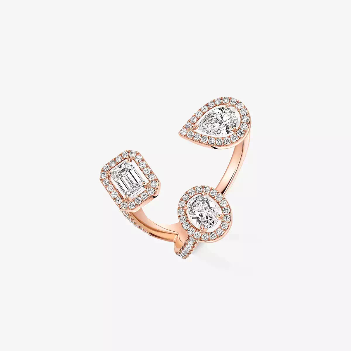 [[LUXE] Diamond Ring 0,25ct My Twin Trilogy