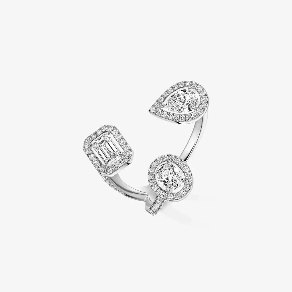 [[LUXE] Diamond Ring 0,25ct My Twin Trilogy