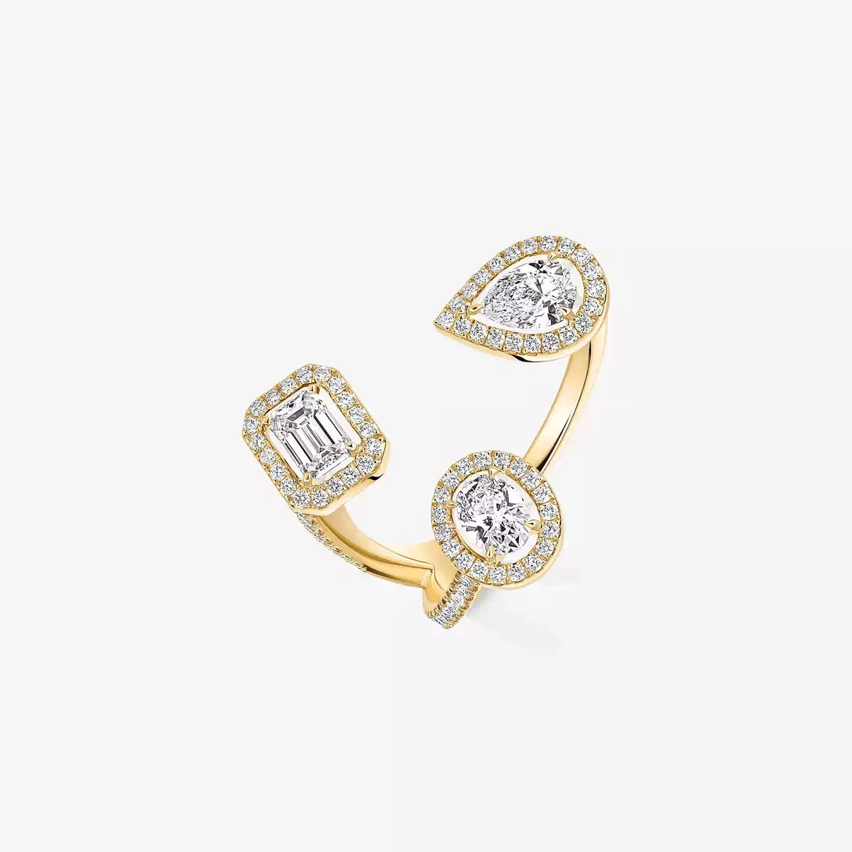 [[LUXE] Diamond Ring 0,25ct My Twin Trilogy