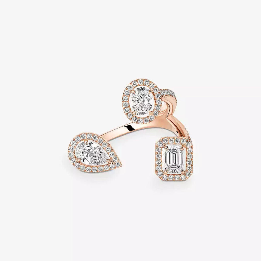 [[LUXE] Diamond Ring 0,25ct My Twin Trilogy