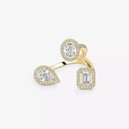 [[LUXE] Diamond Ring 0,25ct My Twin Trilogy