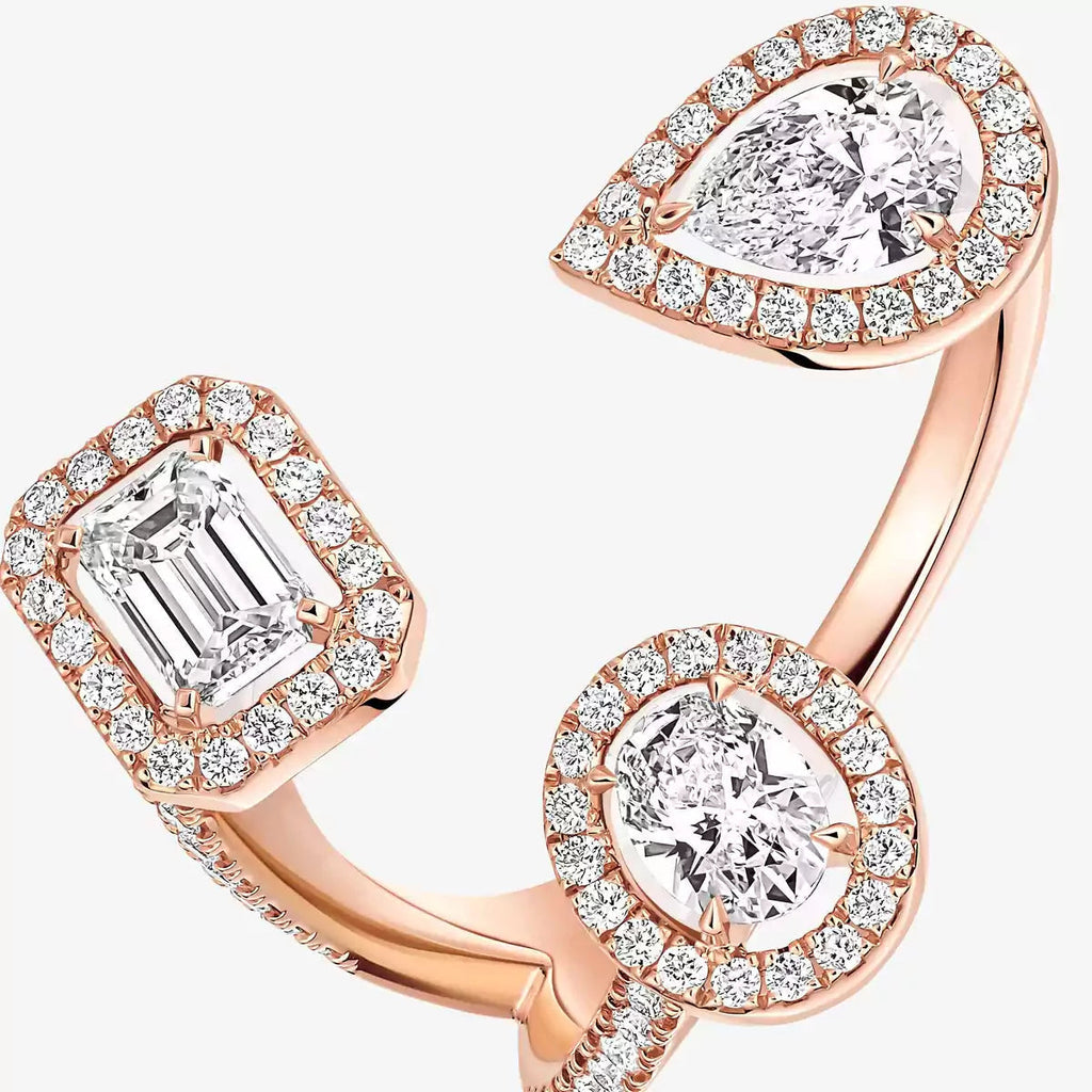 [[LUXE] Diamond Ring 0,25ct My Twin Trilogy