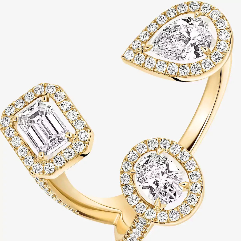 [[LUXE] Diamond Ring 0,25ct My Twin Trilogy