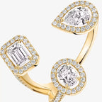 [[LUXE] Diamond Ring 0,25ct My Twin Trilogy
