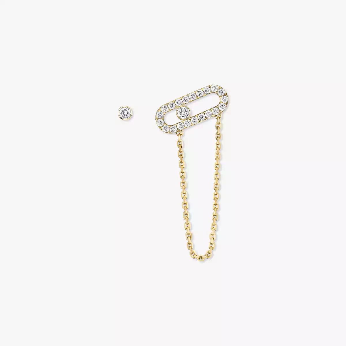 [LUXE]Move Uno Diamond Earrings