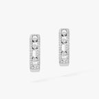 [LUXE]Diamond Pave_ Hoop Earrings Move