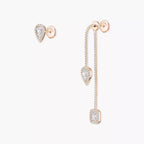 [LUXE]Diamond Drop Earrings My Twin