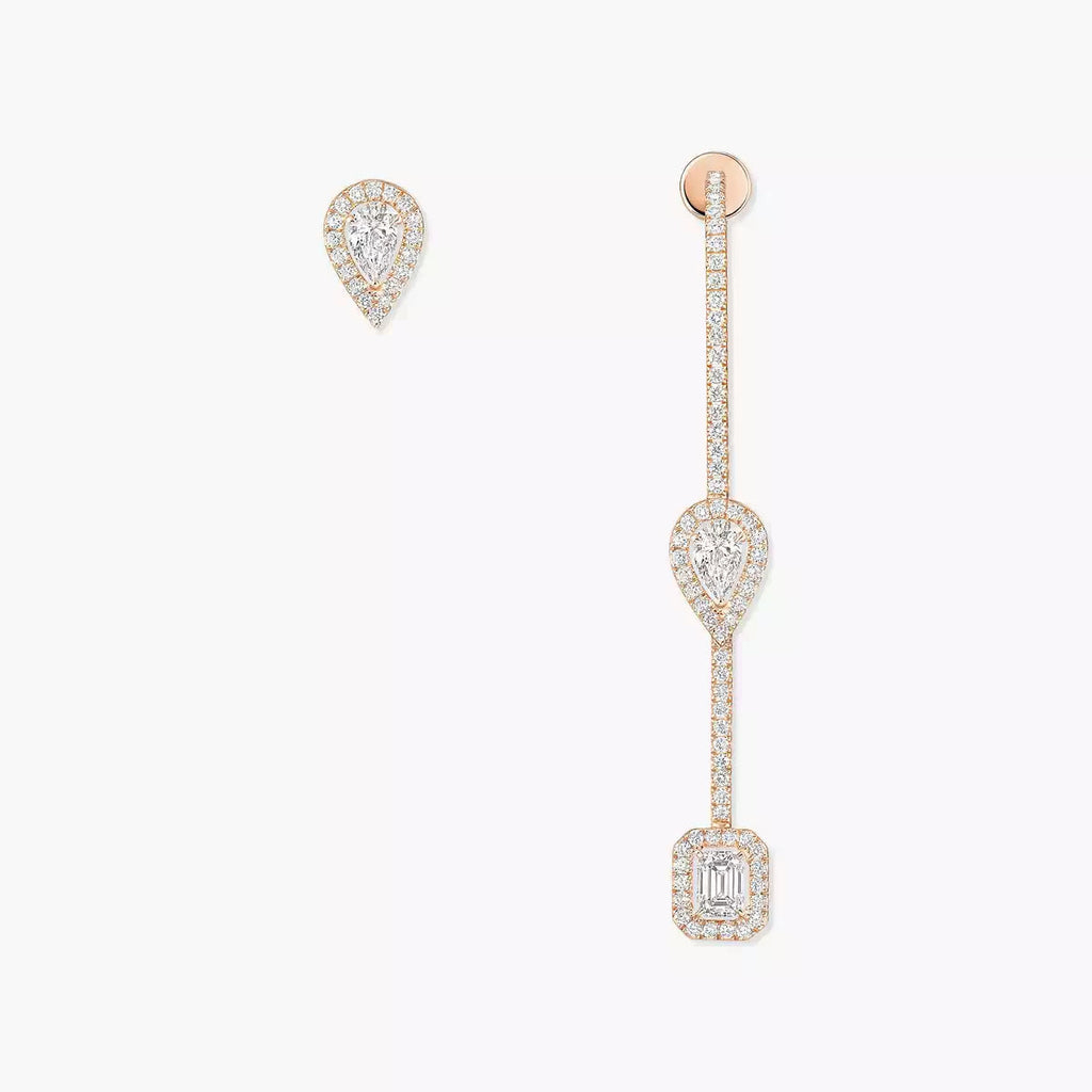 [LUXE]Diamond Drop Earrings My Twin
