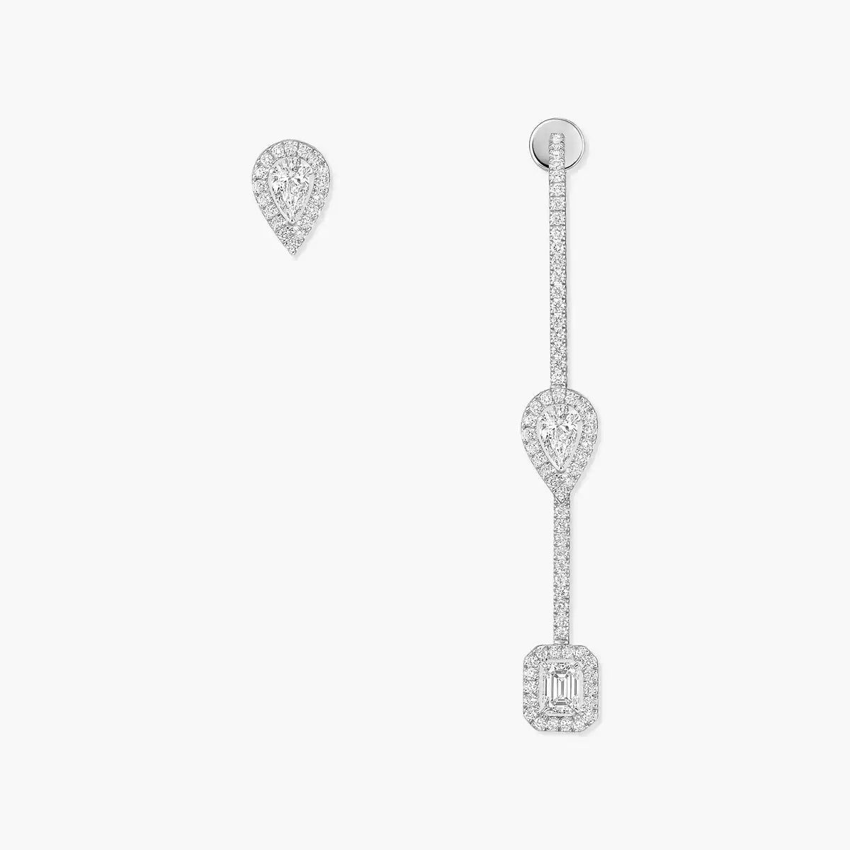 [LUXE]Diamond Drop Earrings My Twin