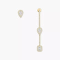 [LUXE]Diamond Drop Earrings My Twin