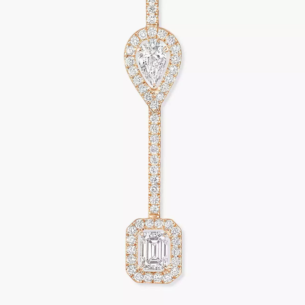 [LUXE]Diamond Drop Earrings My Twin