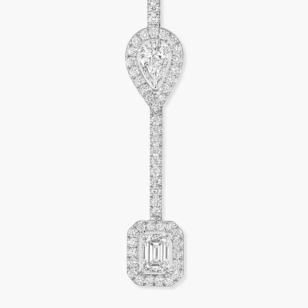 [LUXE]Diamond Drop Earrings My Twin