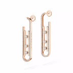 [LUXE]Diamond Pendant Earrings Move 10Th