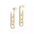 [LUXE]Diamond Pendant Earrings Move 10Th