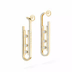 [LUXE]Diamond Pendant Earrings Move 10Th