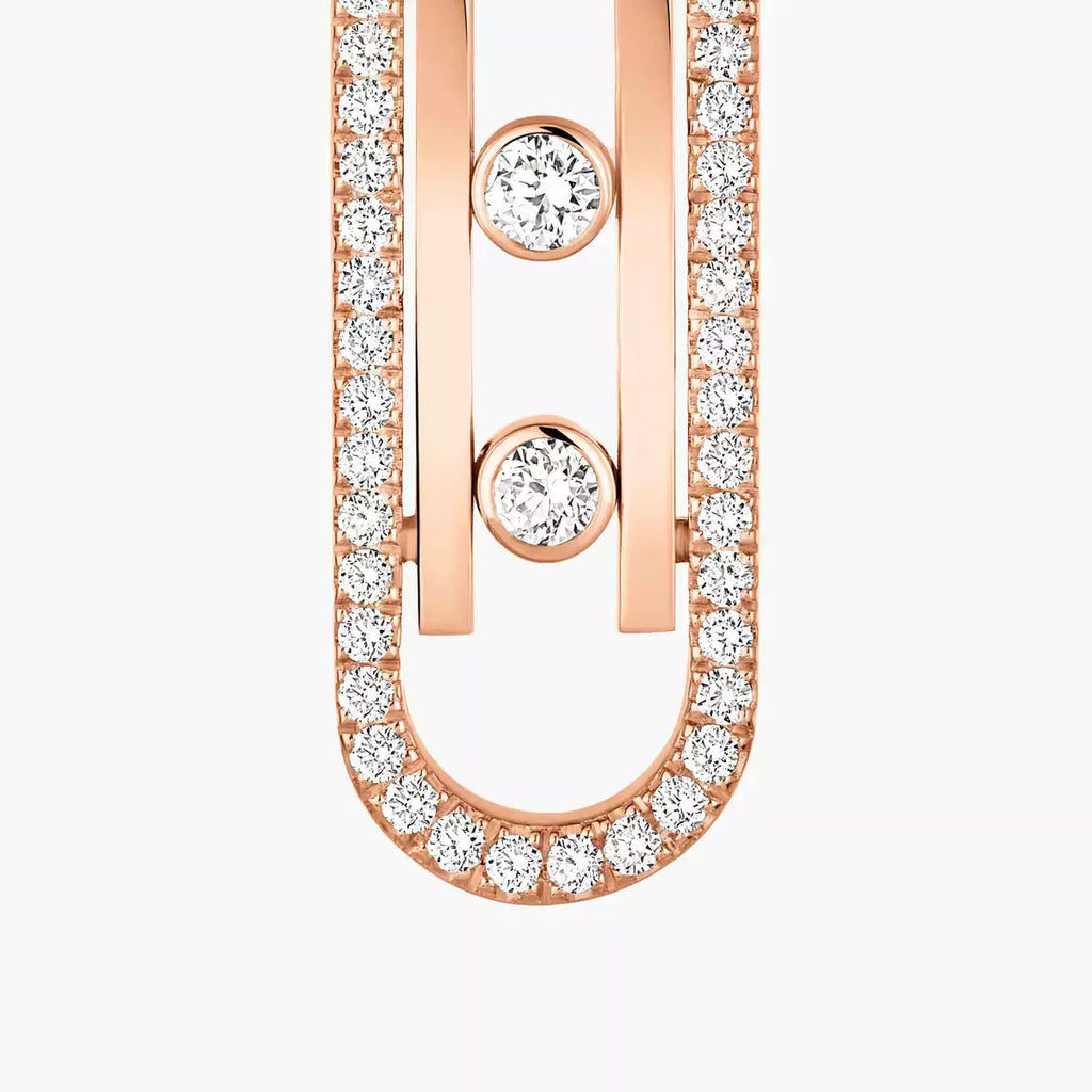 [LUXE]Diamond Pendant Earrings Move 10Th