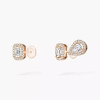 [LUXE]Diamond Earrings 0,10ct My Twin 1+2