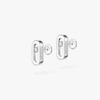 [LUXE]Move Uno Diamond Stud Earrings