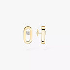[LUXE]Move Uno Diamond Stud Earrings