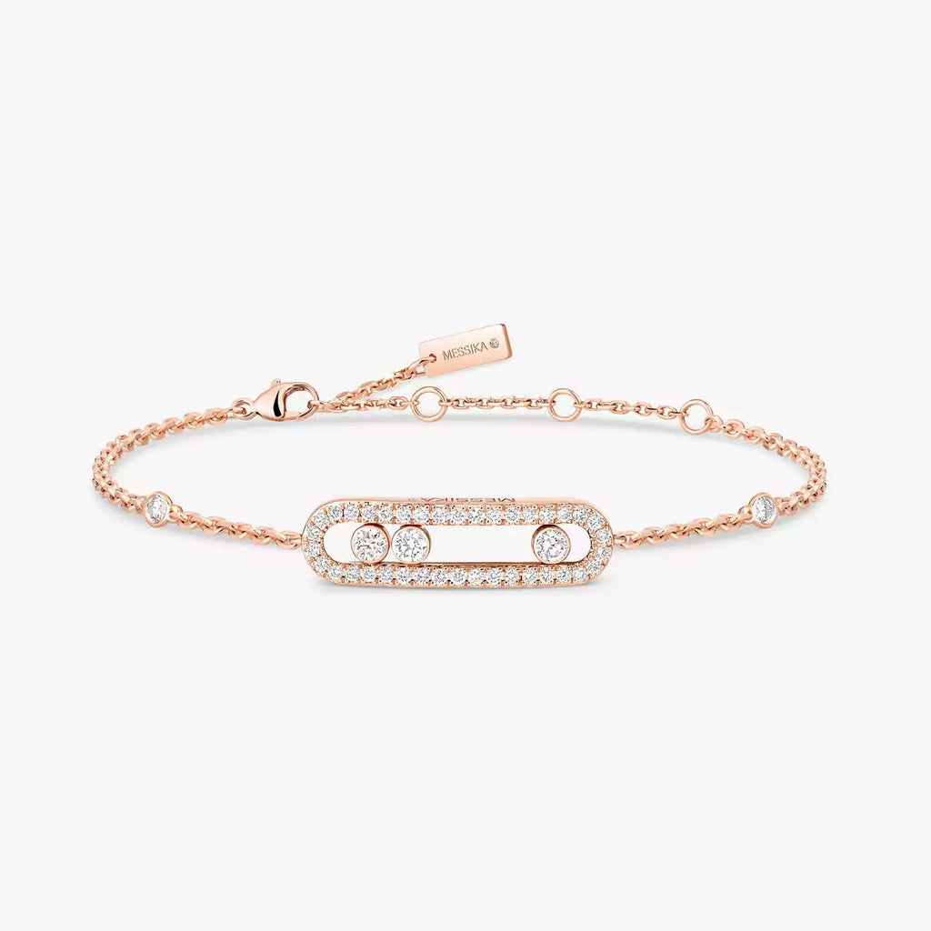 [LUXE]Pavé Baby Move Diamond Bracelet