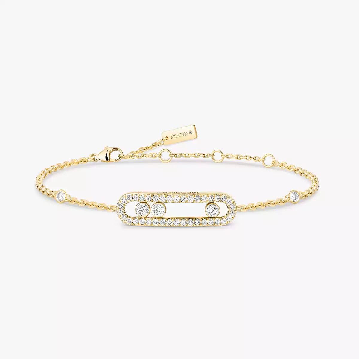[LUXE]Pavé Baby Move Diamond Bracelet