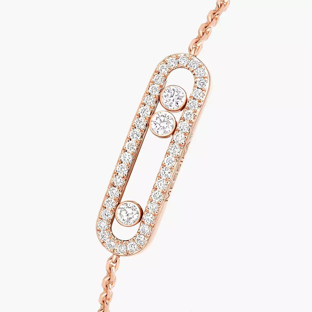 [LUXE]Pavé Baby Move Diamond Bracelet