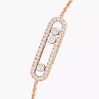 [LUXE]Pavé Baby Move Diamond Bracelet