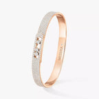 [LUXE]Move Noa Full Pavé Diamond Bangle Bracelet
