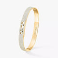 [LUXE]Move Noa Full Pavé Diamond Bangle Bracelet