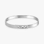 [LUXE]Move Noa Rose Gold Pavé Diamond Bangle Bracelet
