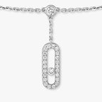 [LUXE] Move Uno pavé ankle bracelet