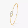 [LUXE]Move Uno pavé flex bangle medium