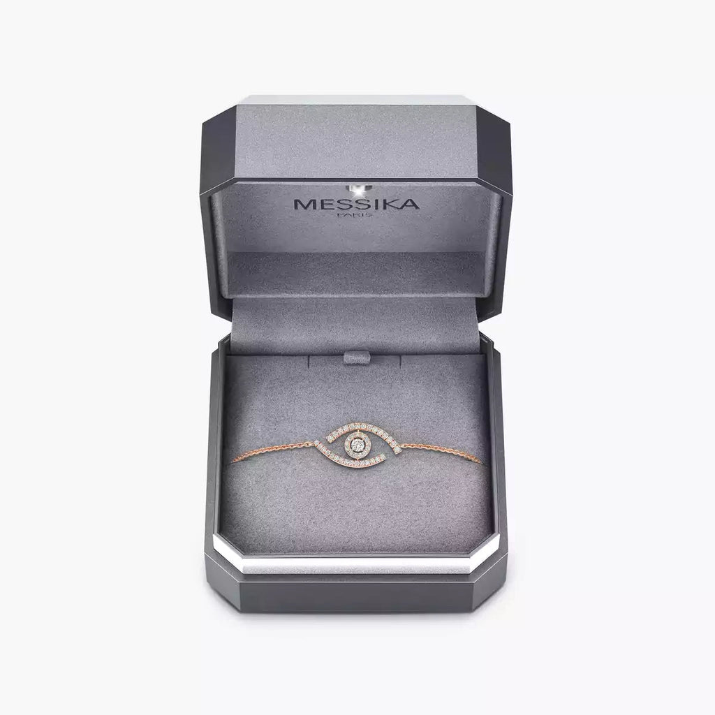 [LUXE]Lucky Eye Pave-Set Diamond Bracelet