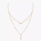 [LUXE] Move Uno Diamond Necklace