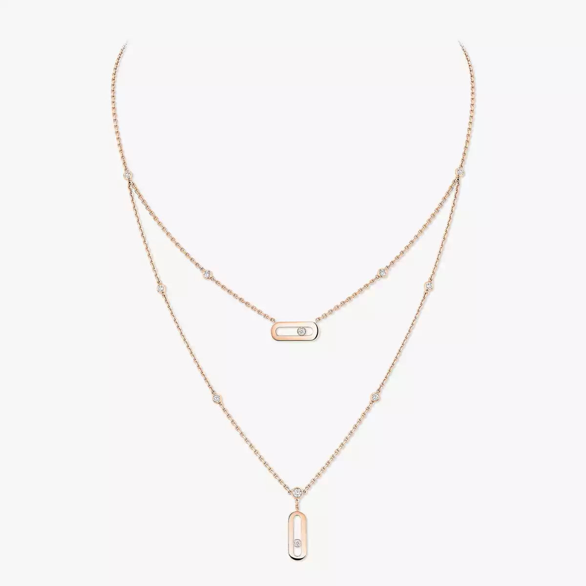 [LUXE] Move Uno Diamond Necklace
