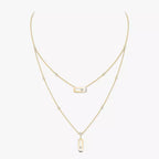 [LUXE] Move Uno Diamond Necklace