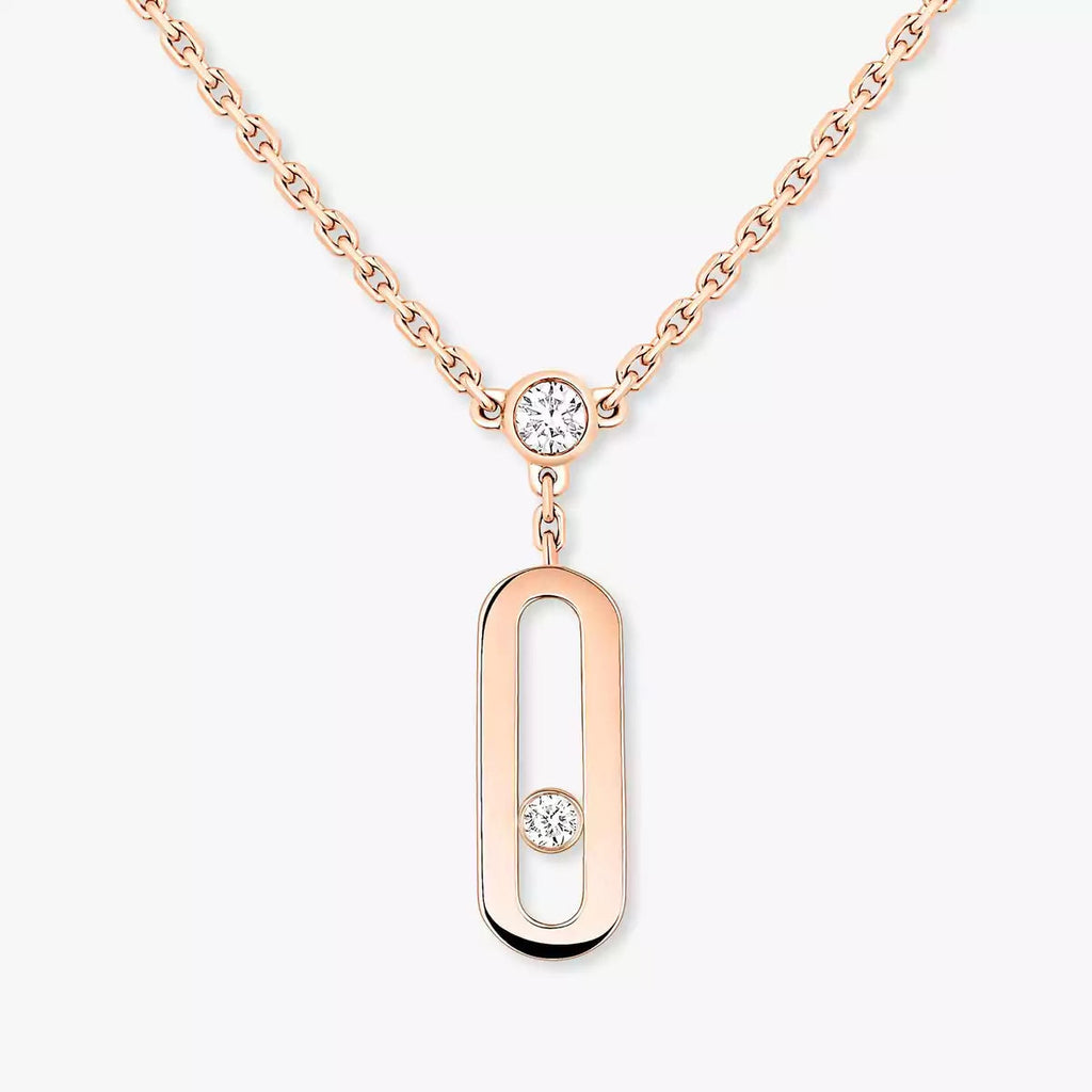[LUXE] Move Uno Diamond Necklace
