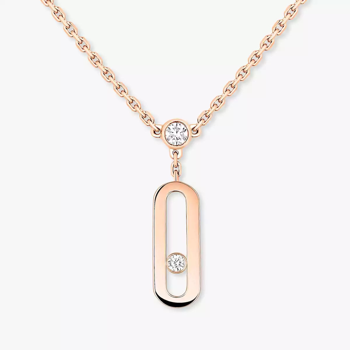 [LUXE] Move Uno Diamond Necklace