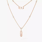 [LUXE] Move Uno Diamond Necklace