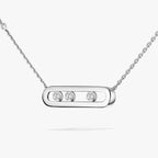 [LUXE] Baby Move Gold Diamond Necklace
