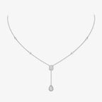 [LUXE]Gold Diamond Tie Necklace