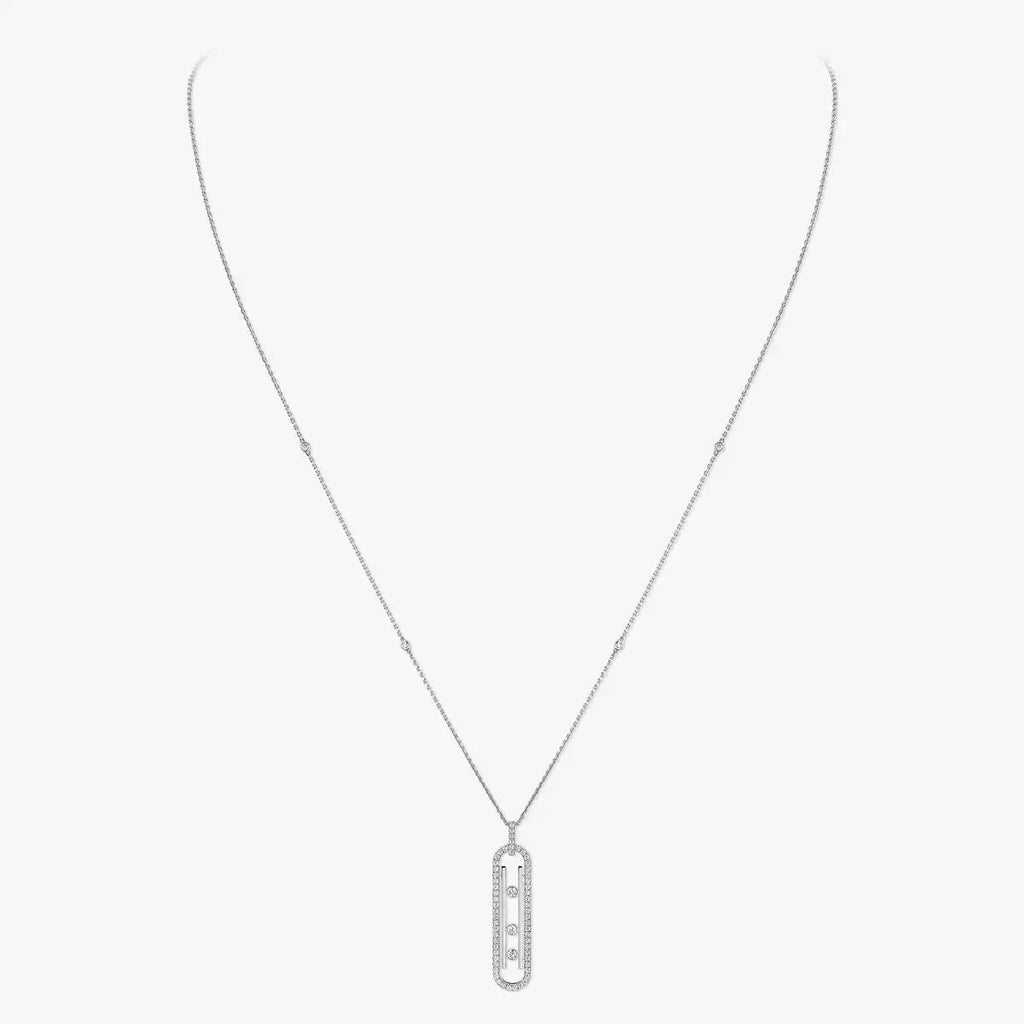 [LUXE]Diamond Necklace Move 10Th