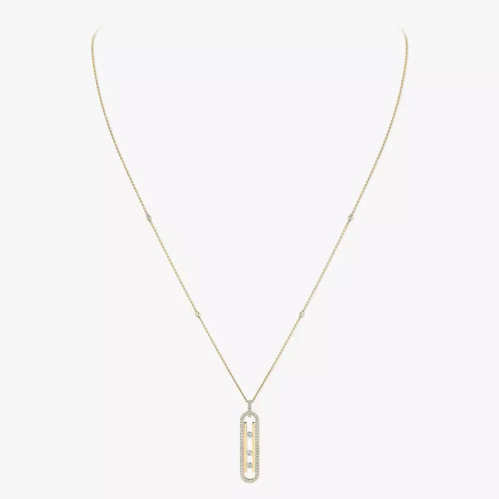 [LUXE]Diamond Necklace Move 10Th