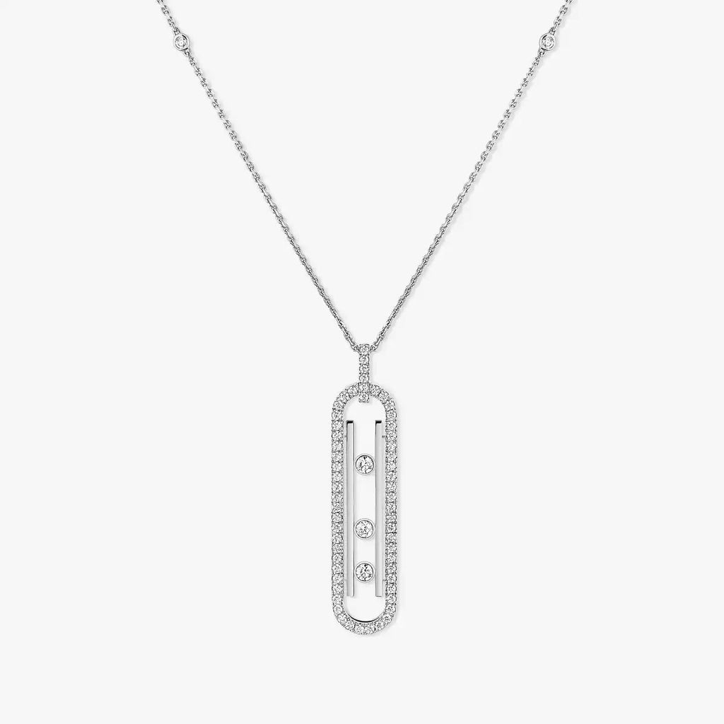 [LUXE]Diamond Necklace Move 10Th