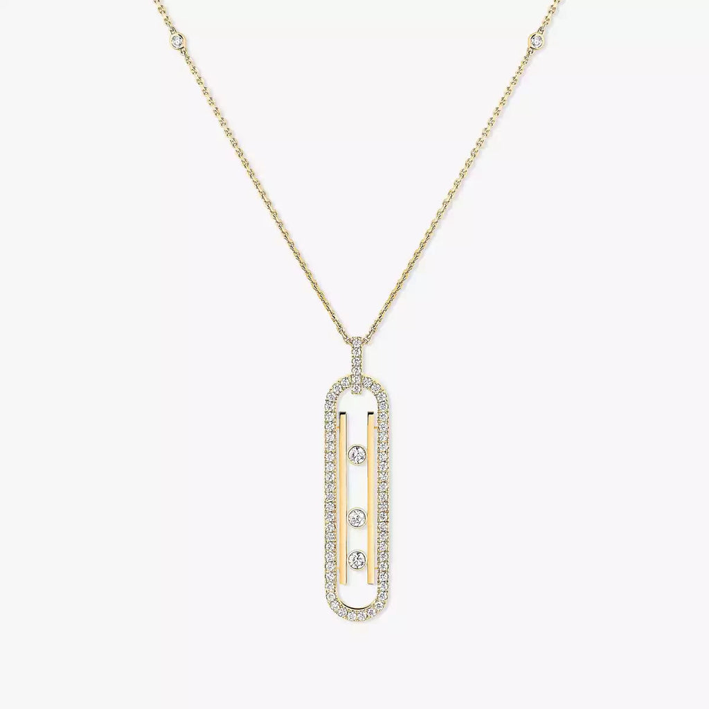 [LUXE]Diamond Necklace Move 10Th