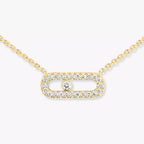 [LUXE]Diamond Necklace Move Uno