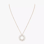 [LUXE]Move Romane Long Pave_-Set Diamond Necklace